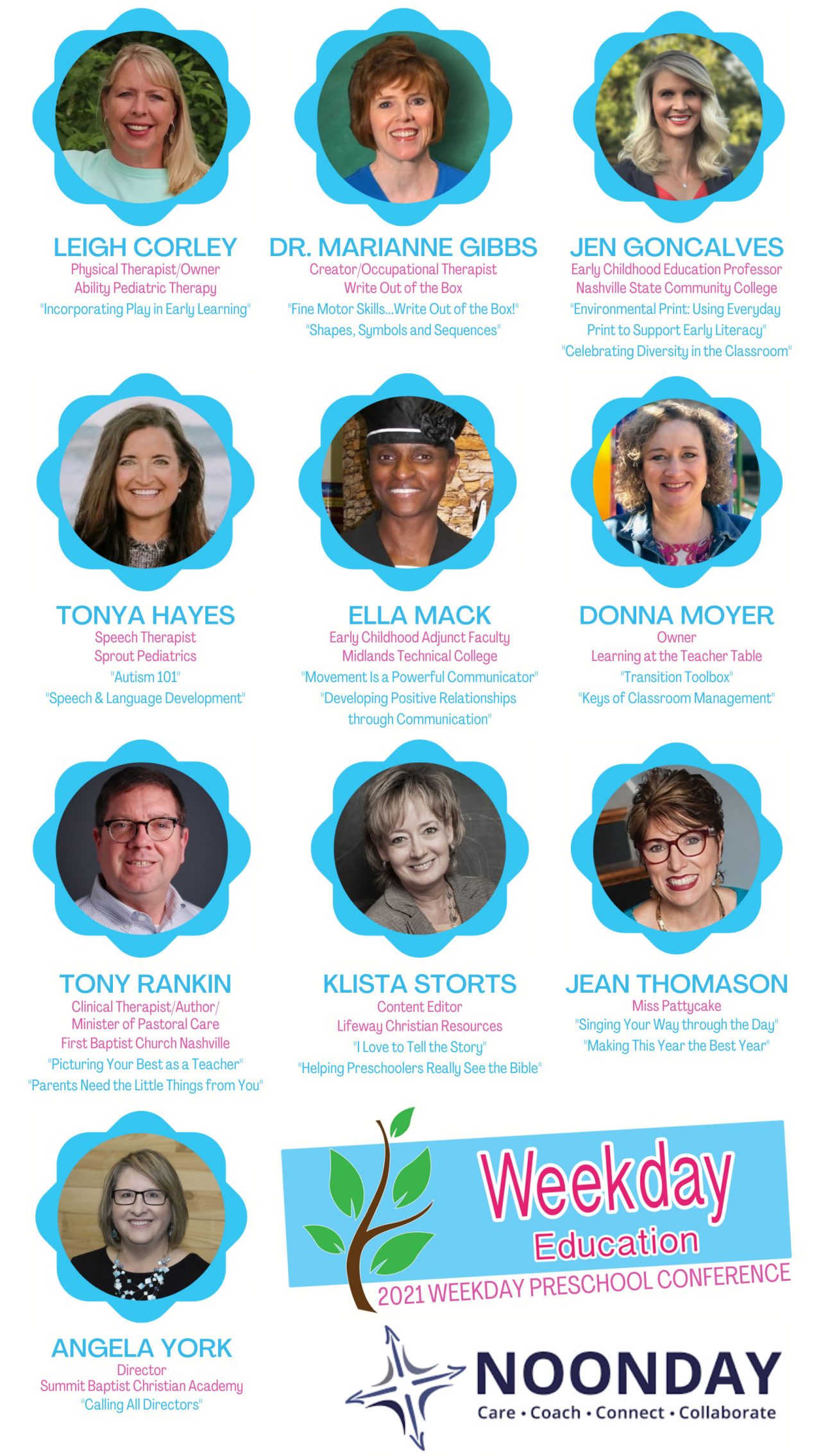 2021 Online Conference Weekday Education, Noonday Baptist Association